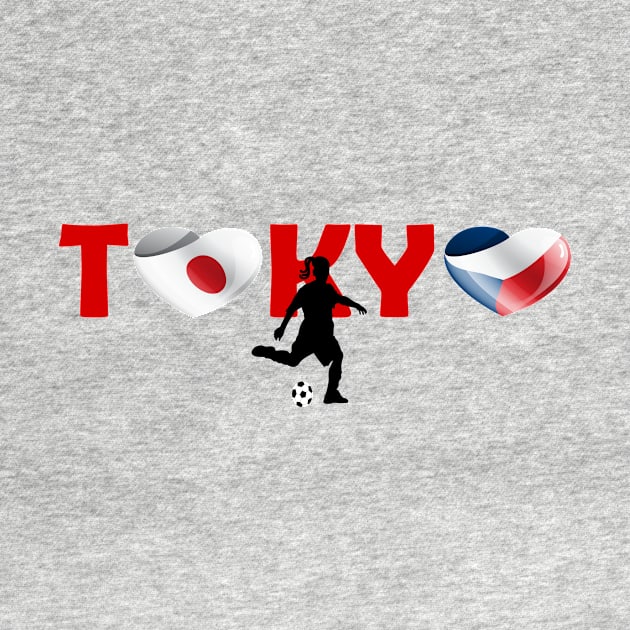 Sports, Football, Czechia in Tokyo! by ArtDesignDE